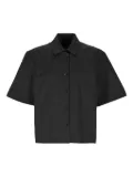 THELATEST short-sleeve button-up shirt - Black