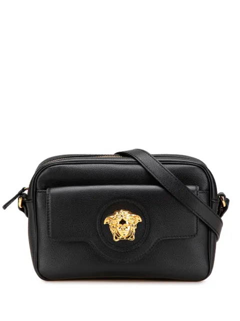 Versace Pre-Owned 2010-2024 Grained Calfskin La Medusa crossbody bag