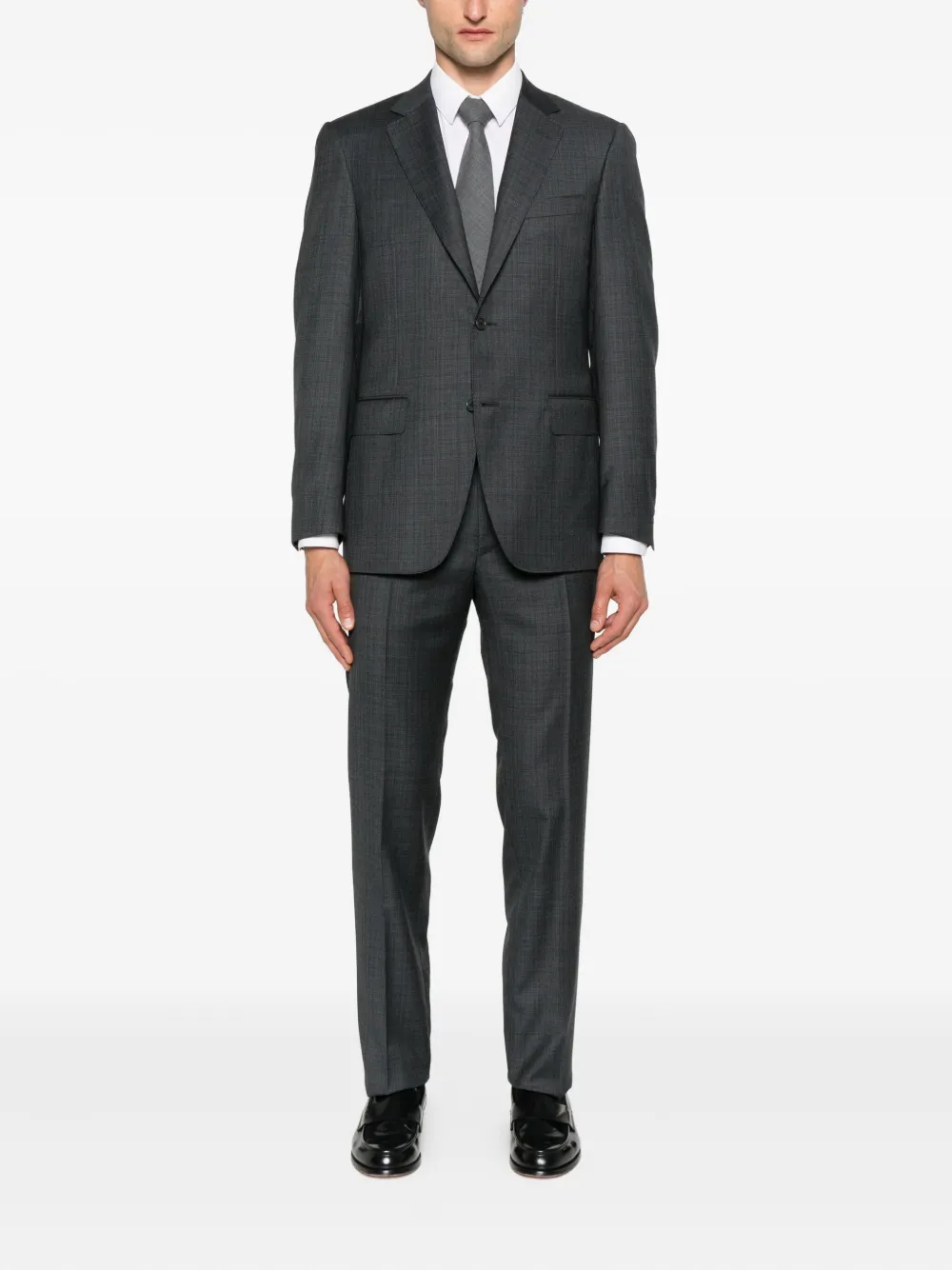 Canali checked wool suit | Single Breasted Suits | Image 2