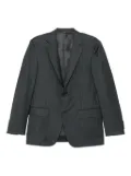 Canali checked wool suit - Grey