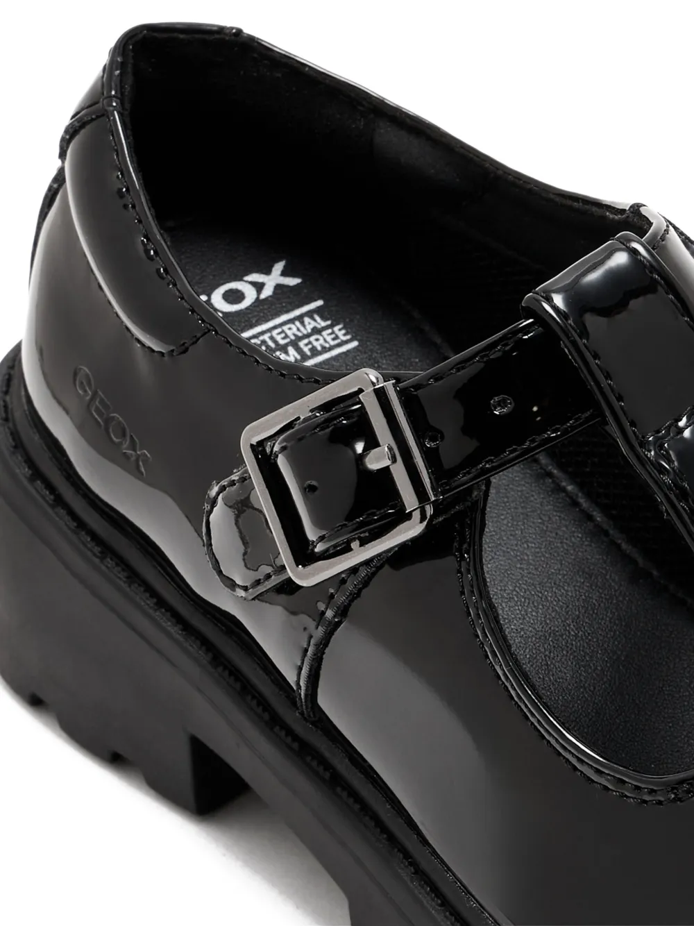 Geox Kids Schoenen met T-bandje C9999 black