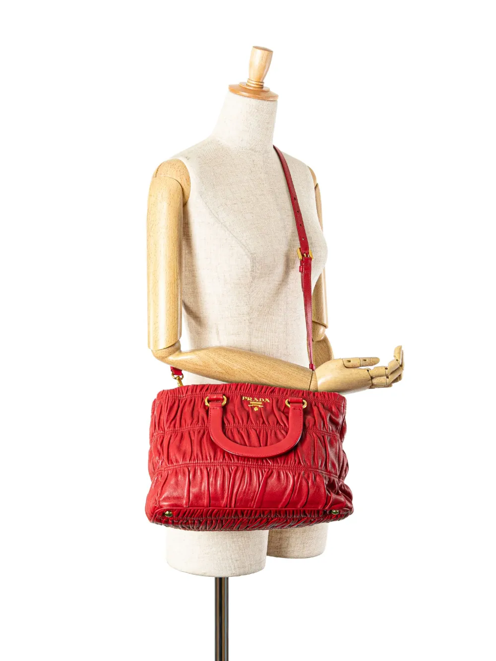 Prada Pre-Owned bolsa satchel Nappa Gaufre 2000-2024 | Estilos de archivo | Image 2