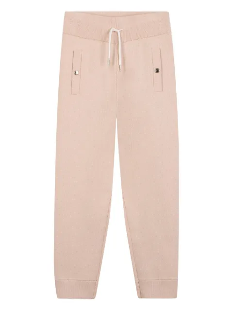 Chloé Kids logo knitted trousers