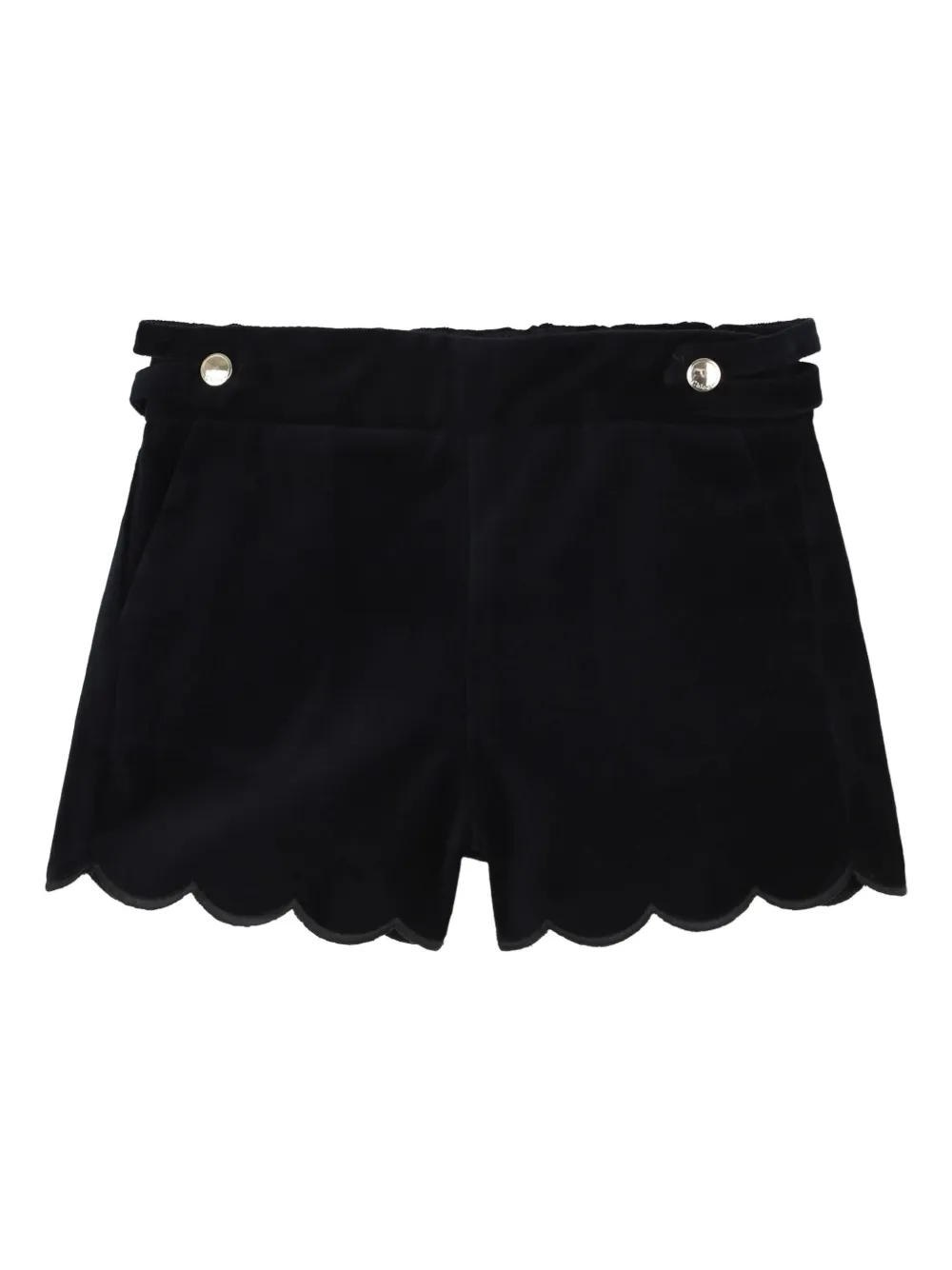 Chloé Kids Gewelfde shortsset Blauw