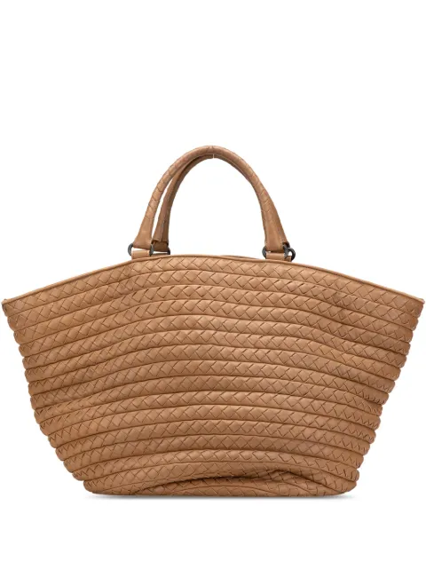 Bottega Veneta Pre-Owned 2008 Nappa Intrecciato Spiral Shopper tote bag