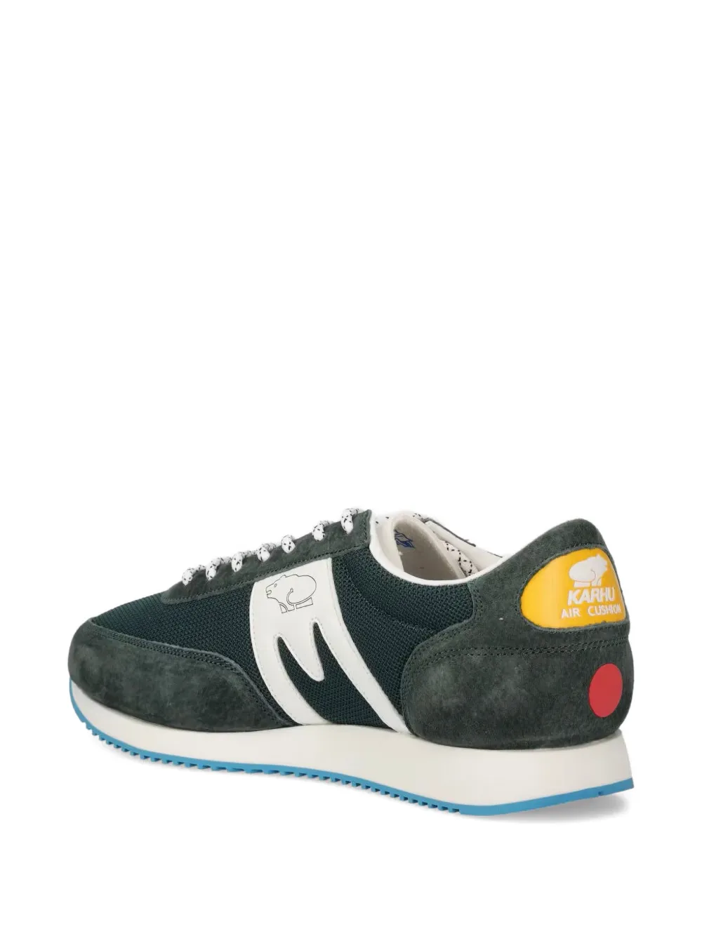 Karhu Albatross sneakers met mesh vlak Groen
