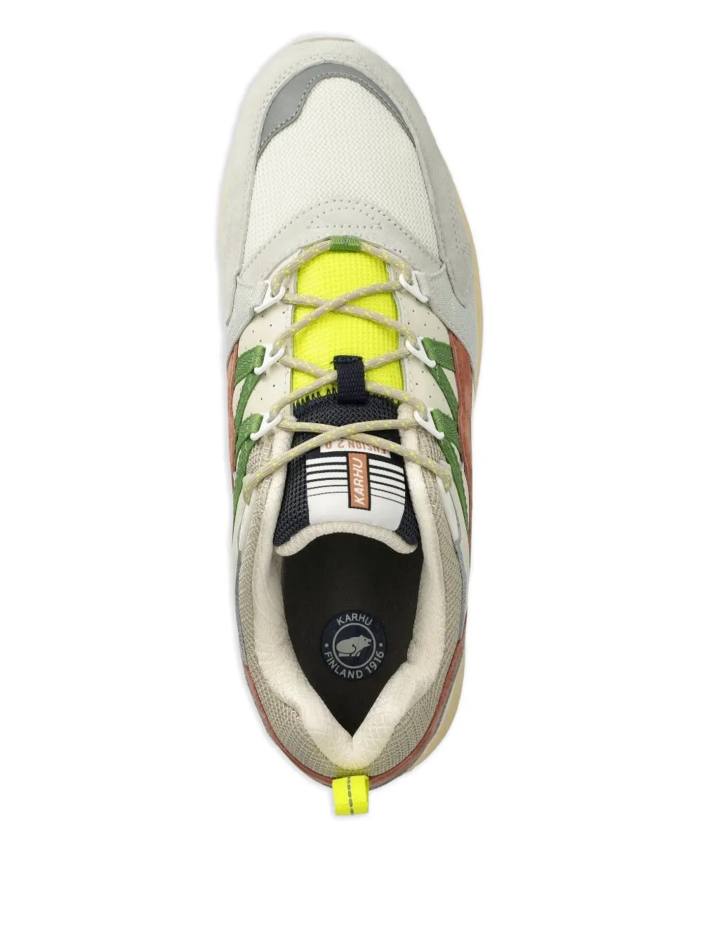 Karhu Fusion 2.0 panelled lace-up sneakers Neutrals