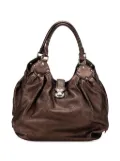 Louis Vuitton Pre-Owned 2008 Monogram Mahina XL hobo bag - Brown