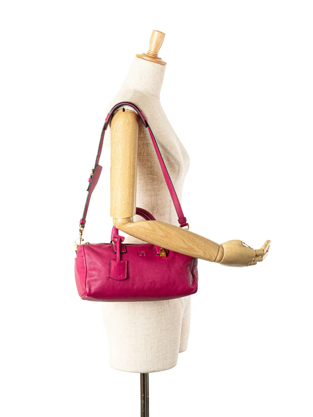 Loewe Pre-Owned 2009 Anagram Leather satchel | Pre-Owned | Image 2