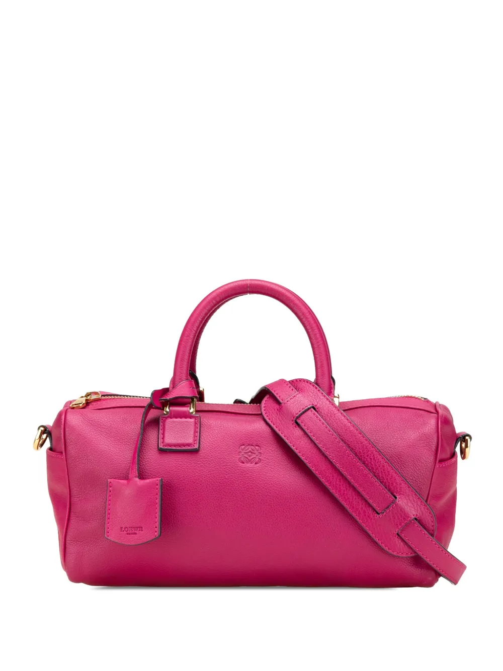 Loewe Pre-Owned 2009 Anagram Leather satchel | Pink | Image 1