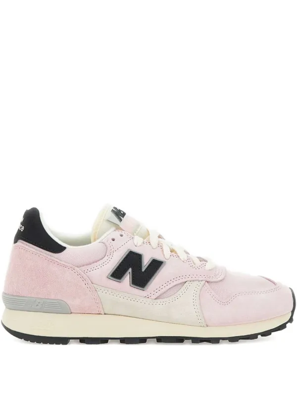 New Balance U475 スエードパネル スニーカー | ピンク | FARFETCH JP