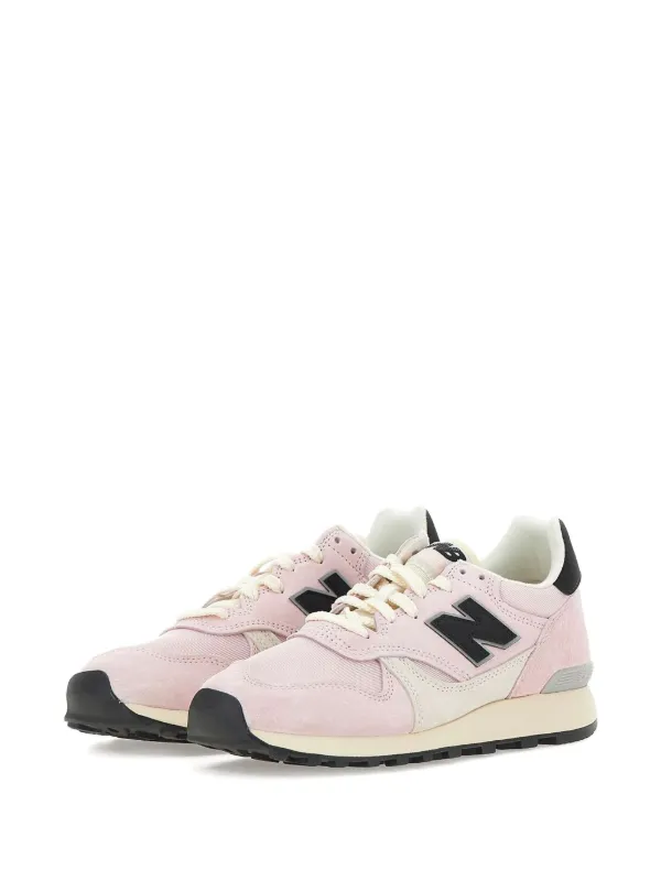 New Balance U475 スエードパネル スニーカー | ピンク | FARFETCH JP
