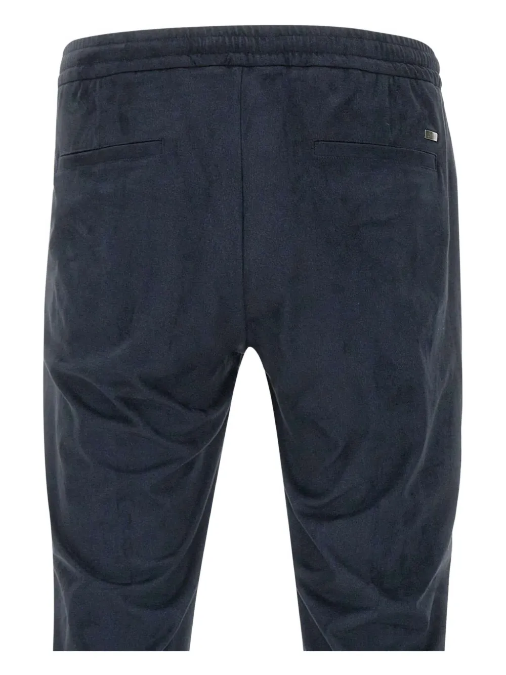 Herno Broek met geplooid detail Blauw