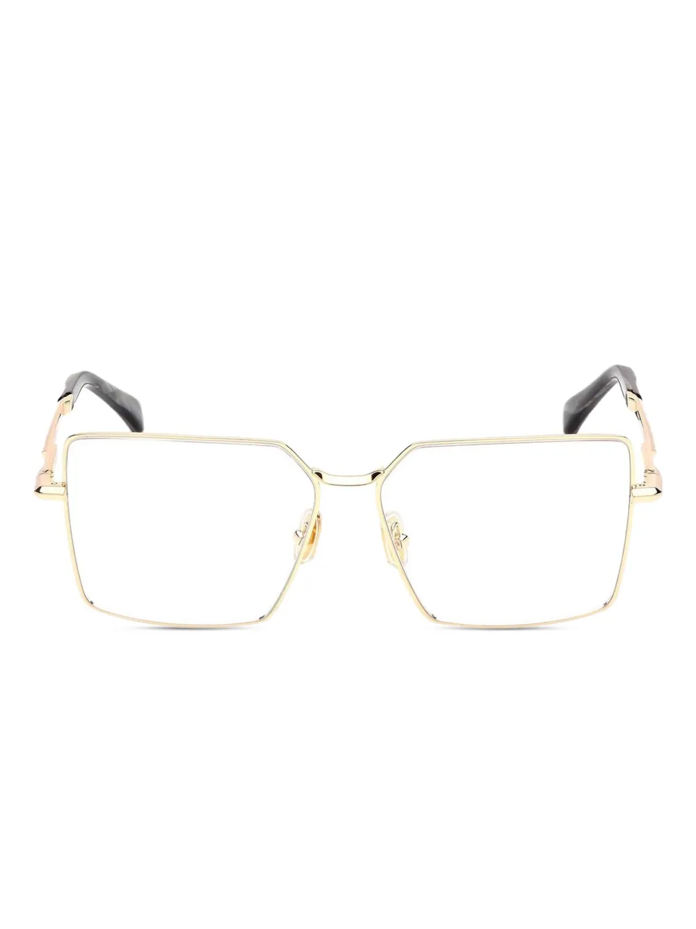 Max Mara Eyewear square-frame glasses | Gold | Image 1