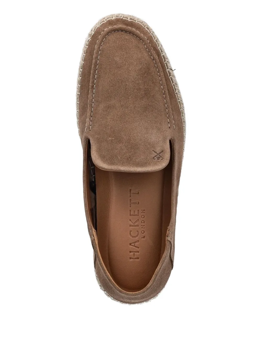 Hackett suede espadrille Brown
