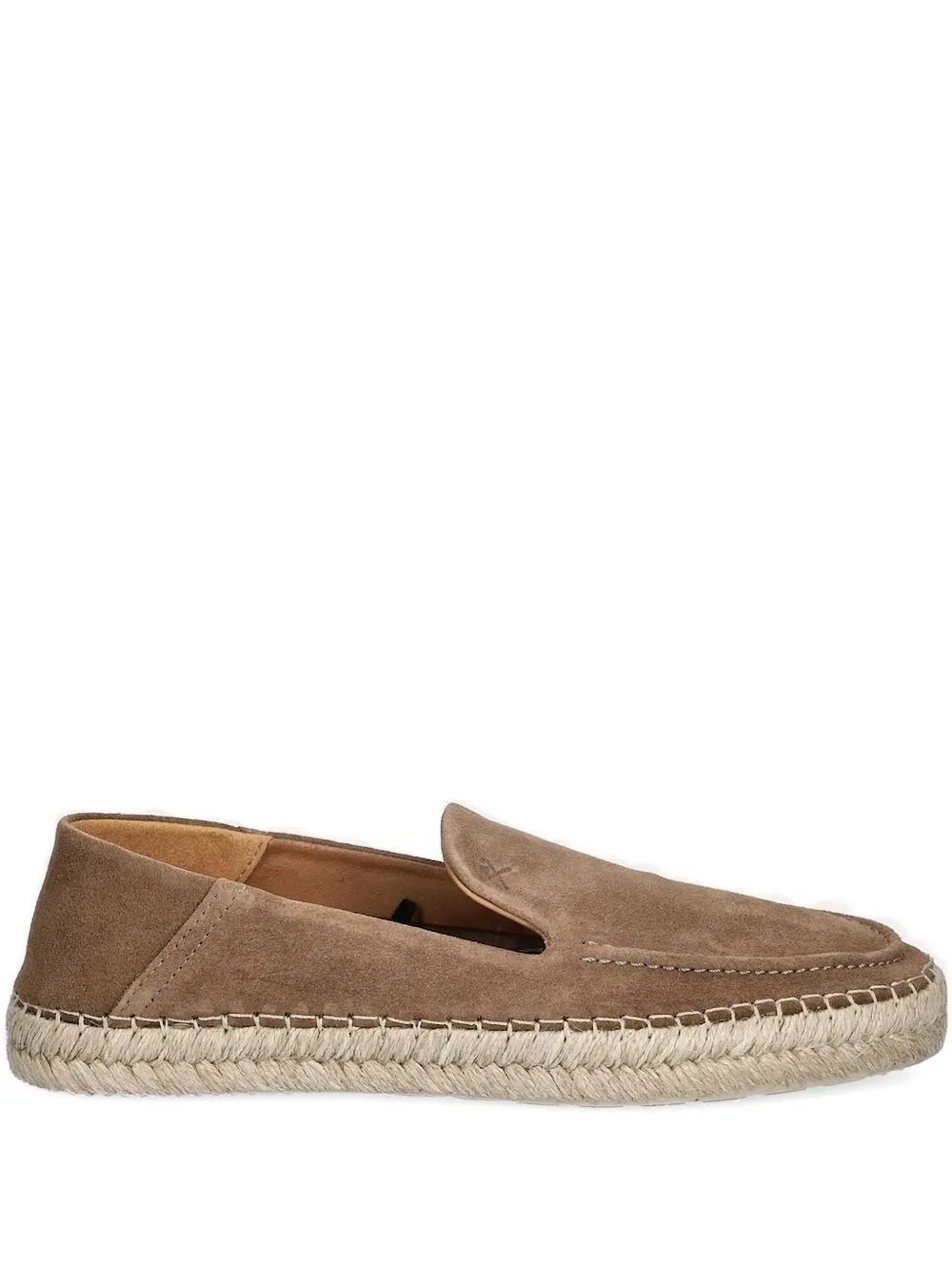 Hackett suede espadrille Brown