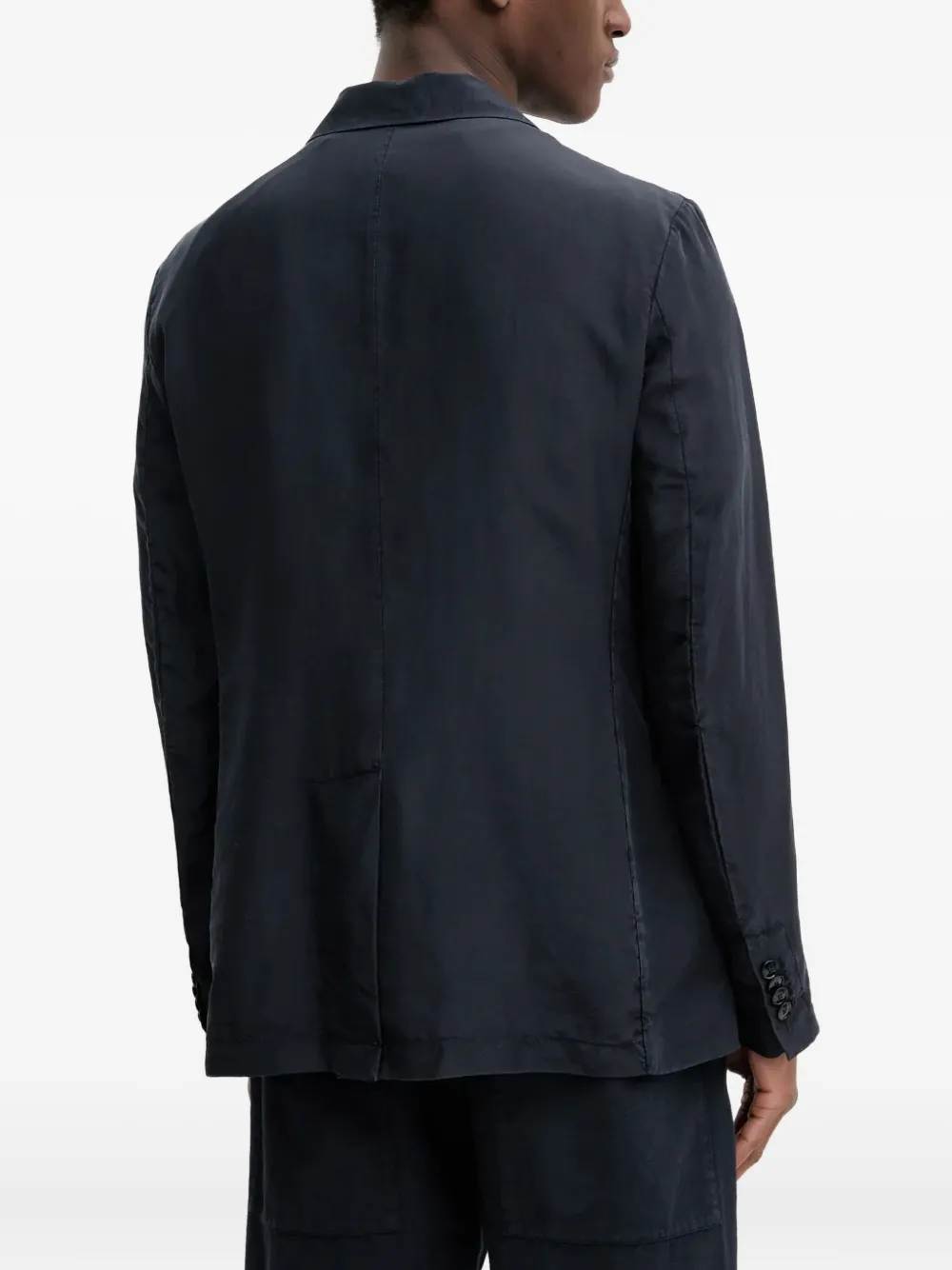 Barena Zijden blazer Blauw