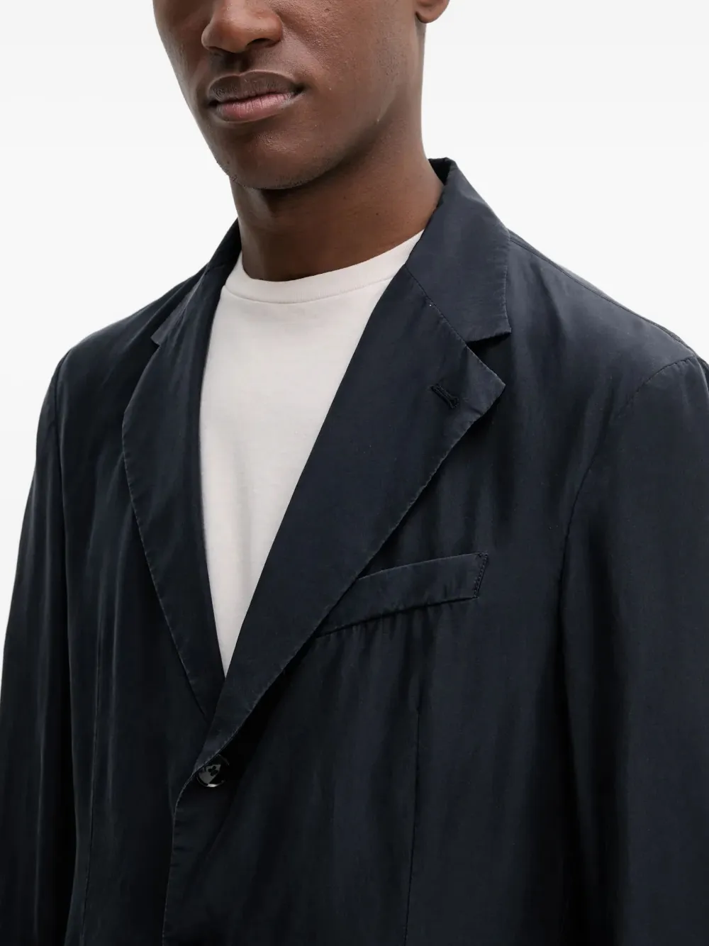 Barena Zijden blazer Blauw