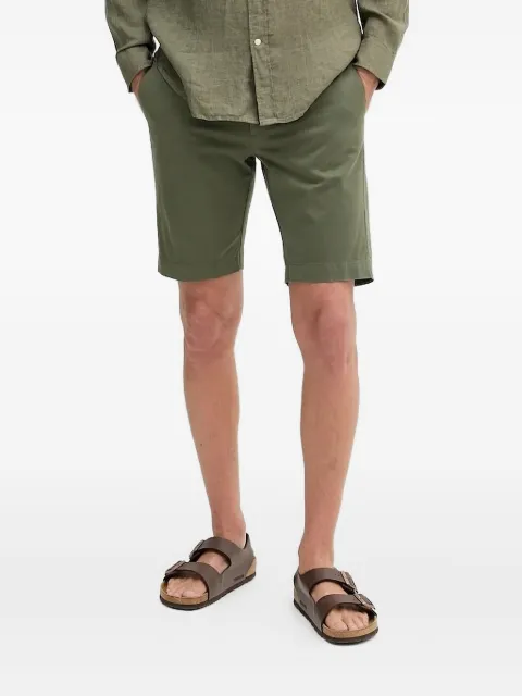 Hackett button-pockets twill shorts