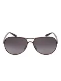 Oakley pilot-frame sunglasses - Black