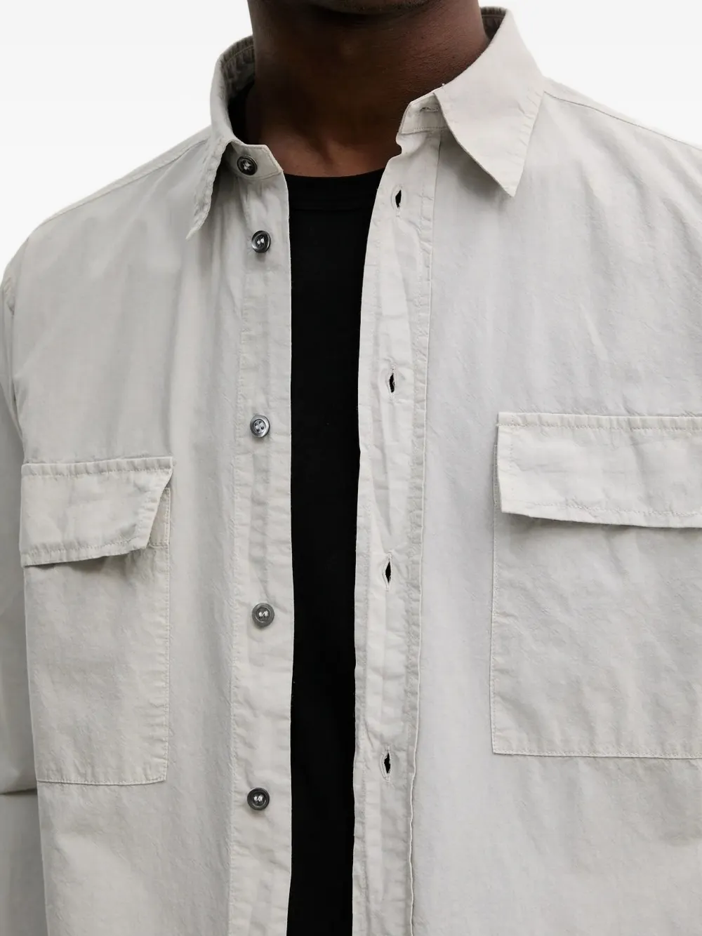 Barena double-pocket long-sleeve shirt Grijs