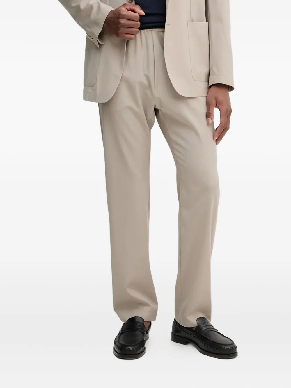 Barena Broek met elastische taille Beige