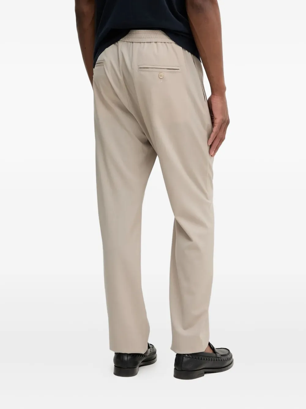 Barena Broek met elastische taille - Beige