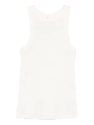 Maison Margiela シルク タンクトップ | ホワイト | FARFETCH JP