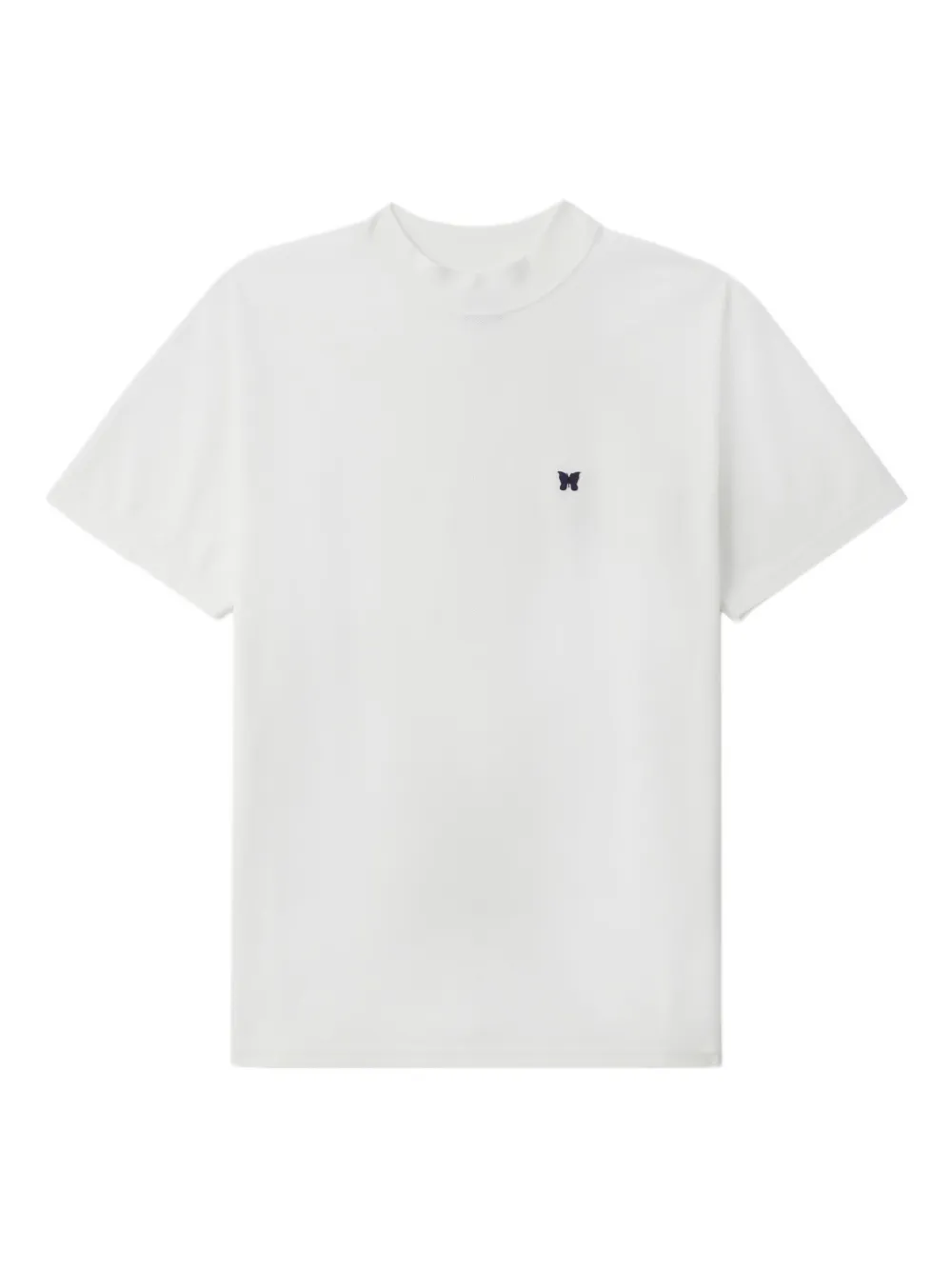 Needles logo-embroidered T-shirt | White | Image 1