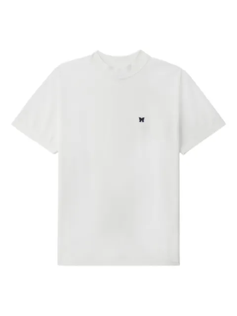 Needles logo-embroidered T-shirt