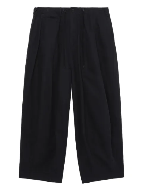 Needles pleated drawstring pants