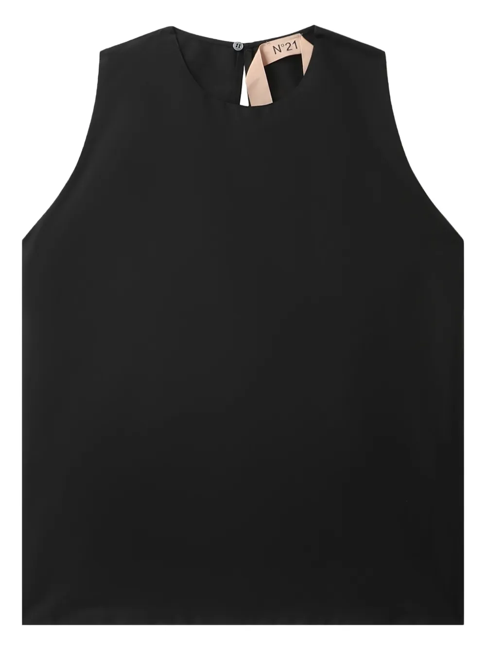 Nº21 bow-detail sleeveless top