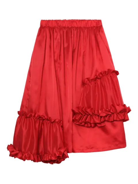 Noir Kei Ninomiya ruffled asymmetric skirt
