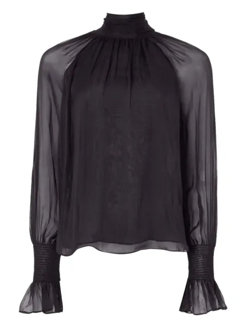 Temperley London Quintette ruffled-cuff blouse