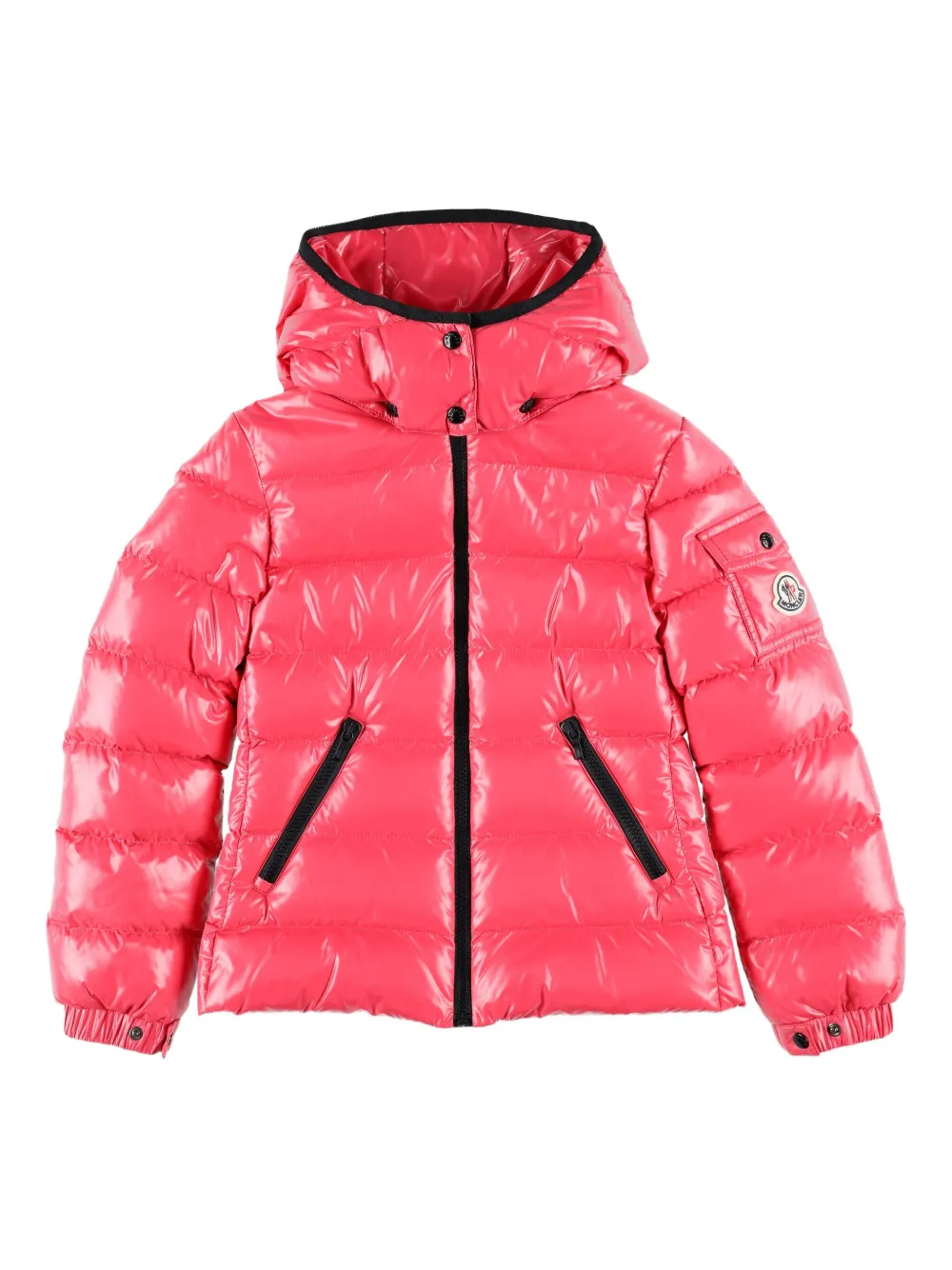 Moncler Enfant hooded padded jacket | Red | Image 1