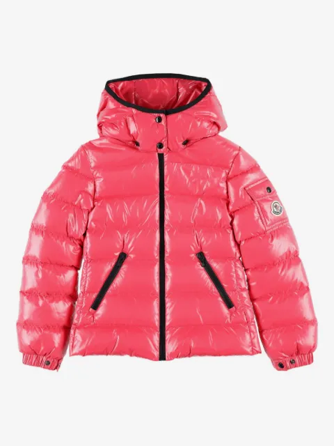 Moncler Enfant Jaqueta matelassê com capuz