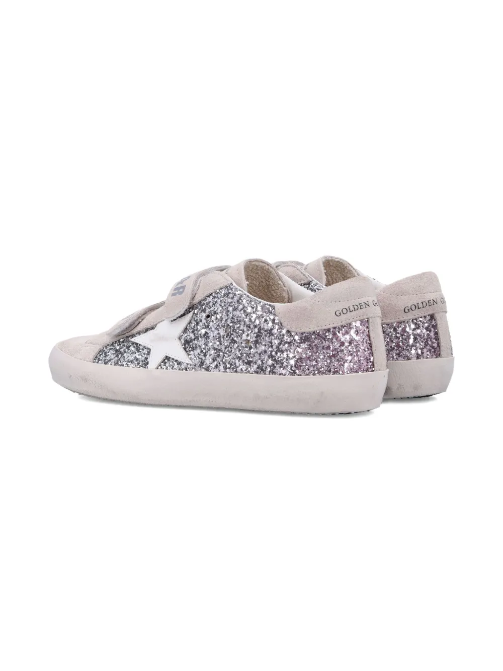 Golden Goose Kids Star-patch sneakers Grey