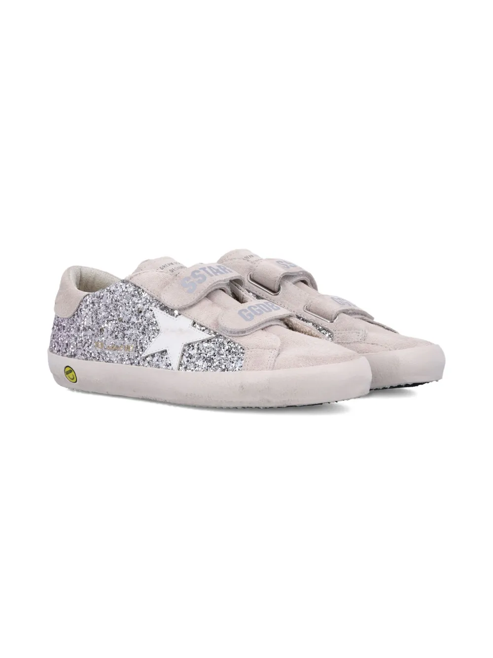 Golden Goose Kids Star-patch sneakers Grey