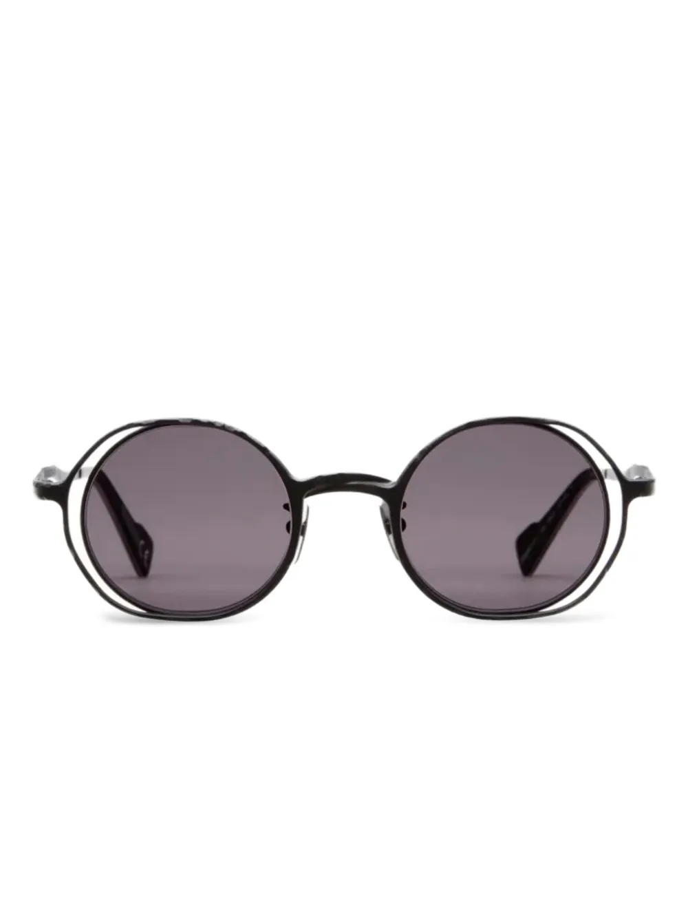 Kuboraum Mask H10 round-frame sunglasses | Black | Image 1