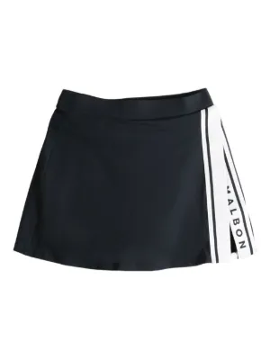 Casablanca ストライプ プリーツスカート | ブラック | FARFETCH JP