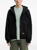 DICKIES zip-up hooded jacket - Black