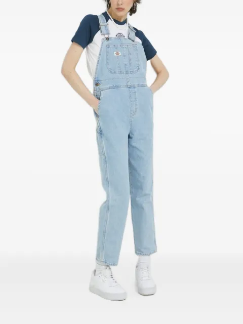 DICKIES button-fastening denim overalls