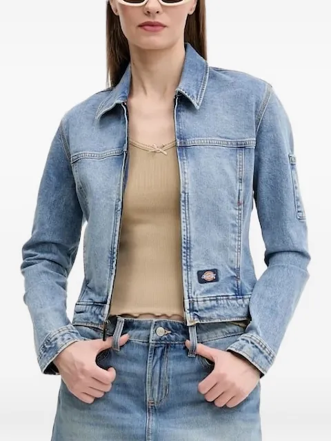 DICKIES zip-front patch-pocket jacket