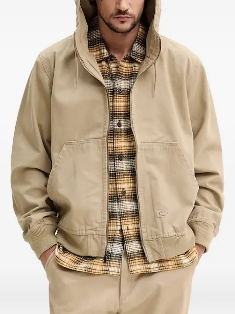 DICKIES hooded zip-up jacket