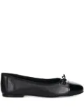 Gant cap-toe bow ballet flats - Black