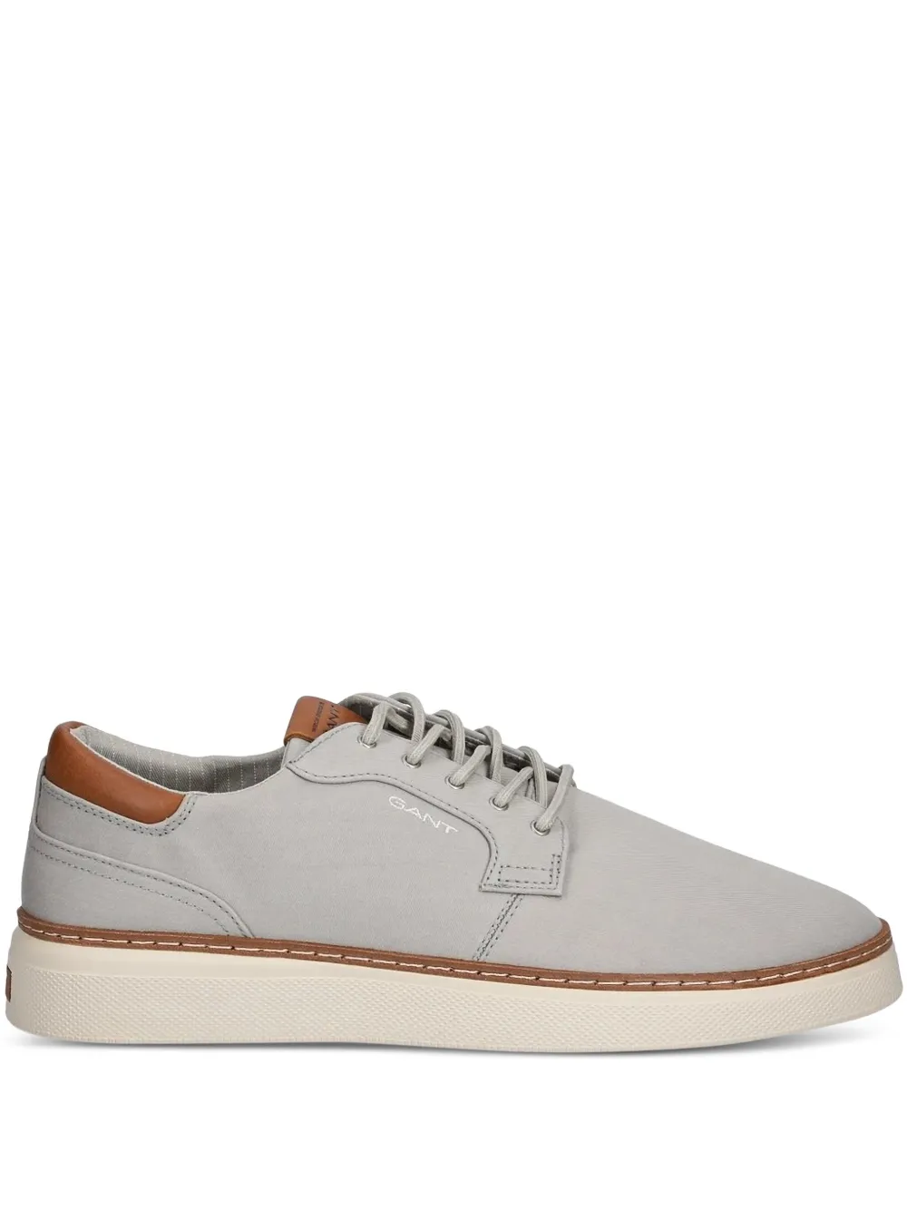 Gant lace-up leather sneakers Grey