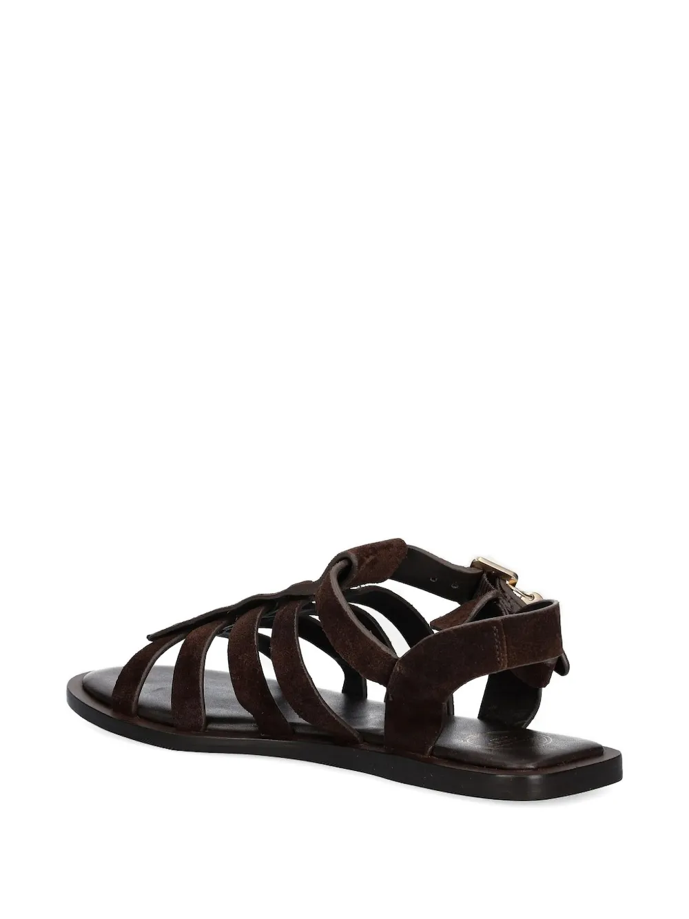 Gant buckle-fastening suede sandals Brown