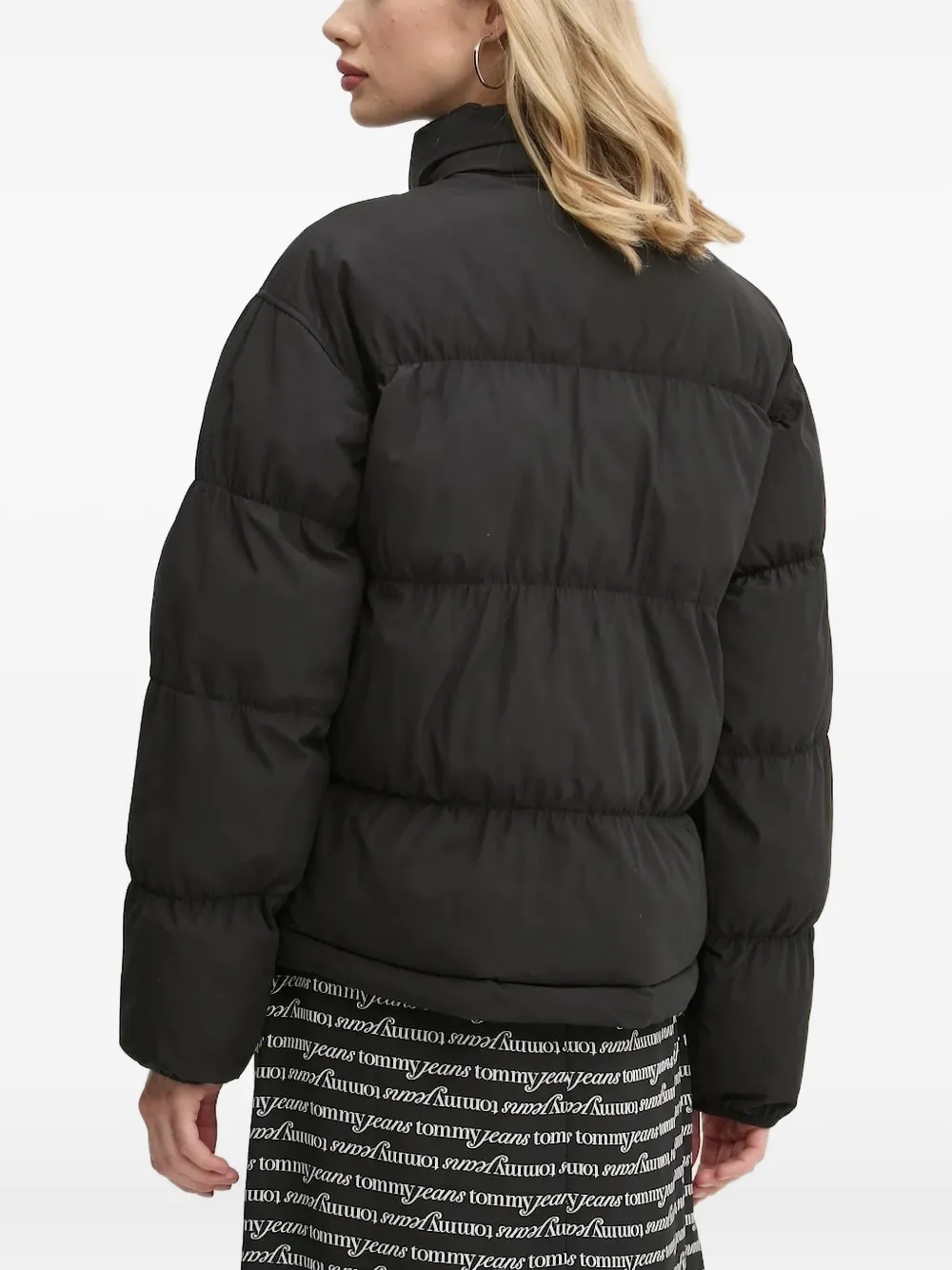 DICKIES quilted puffer jacket Zwart