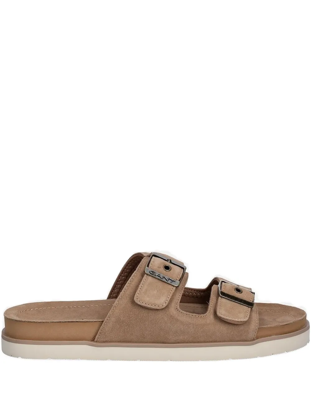 Gant double-buckle sandals Brown