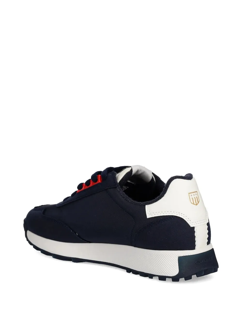 Gant logo-detail lace-up sneakers Blue